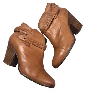 Rag & Bone Harrow belted leather booties 39.5 (9)